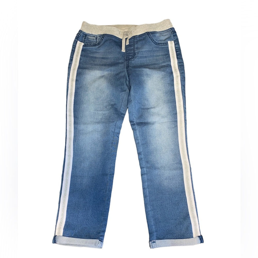 Girls large ankle jeans
